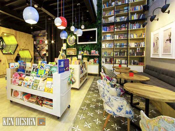 thiết kế nội thất quán cafe phong cách Á Đông